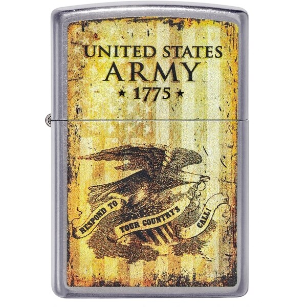 Zippo 2022 Zippo Street Chrome Us Army, ZIP-49315 - main